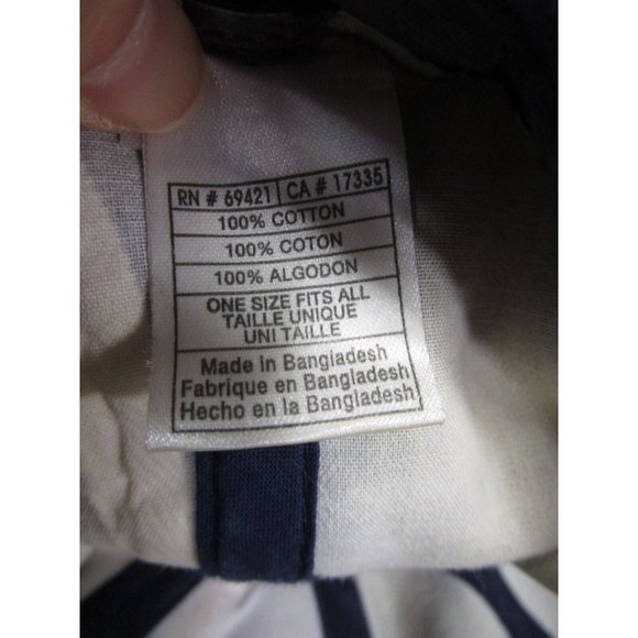 Dallas Cowboys Hat Cap Hook Loop Blue NFL Equipment Reebok One en * - Picture 9 of 10